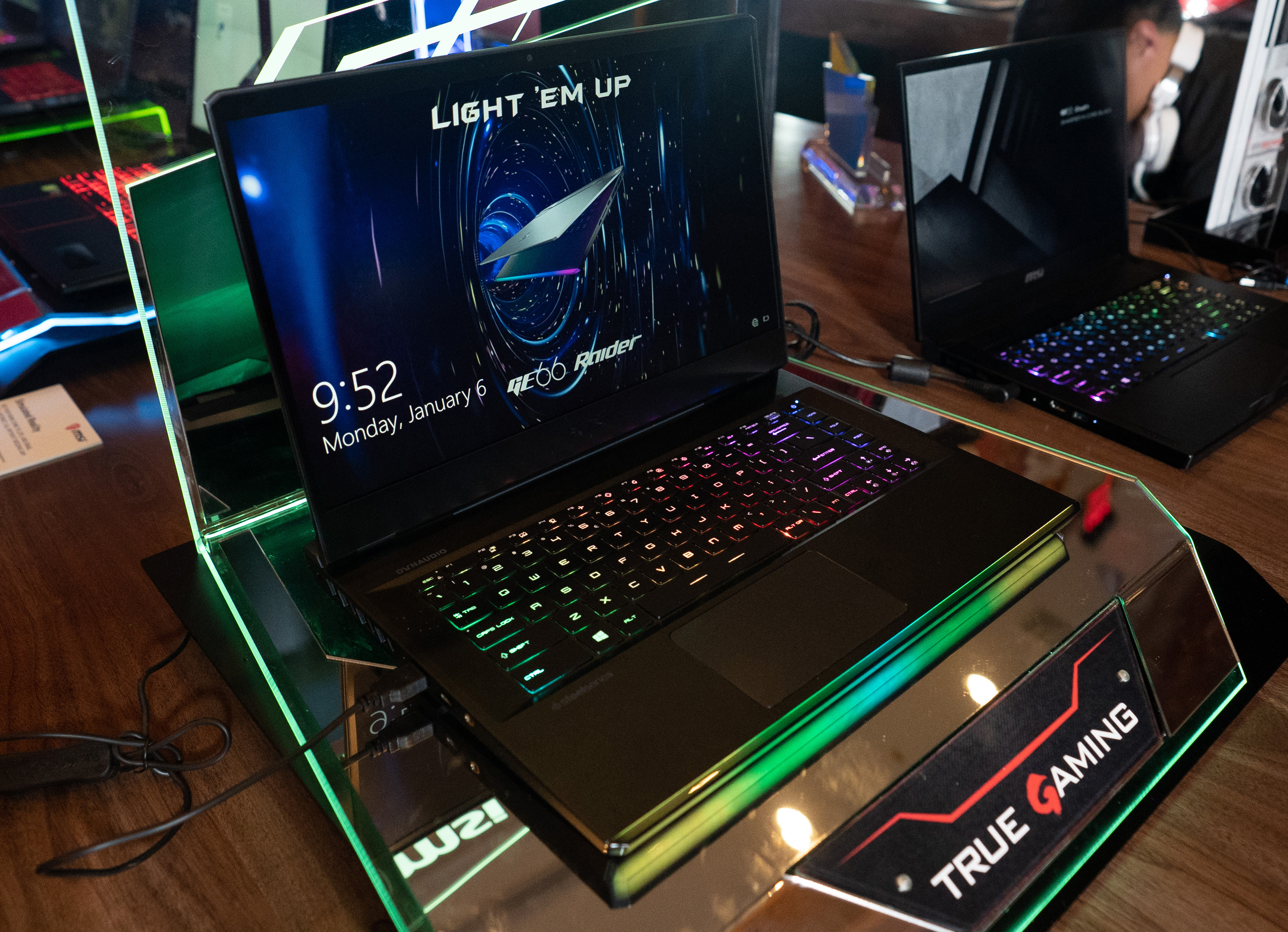 CES 2020: MSI's 300 Hz Gaming Laptops, the GS66 Stealth & GE66 Raider